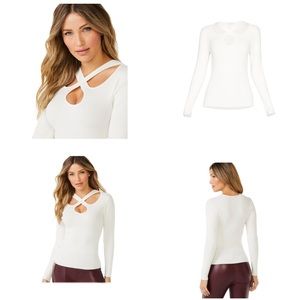 New w/ Tags-Sofia Vergara Crisscross Sweater